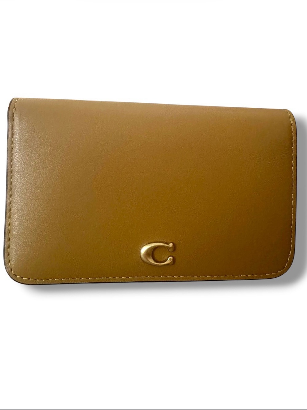 Coach Tabby 20 Crossbody Bag & Wallet Set Honey Brown Leather With Dust Bag - Picture 12 of 17